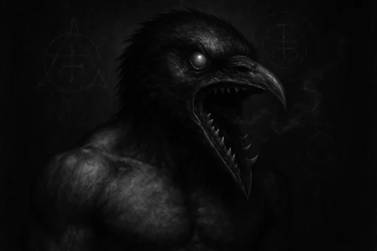 The demon Aamon, Ars Goetia