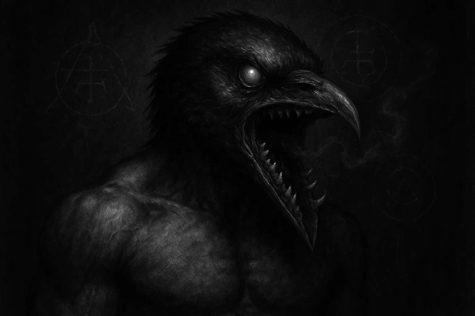 The demon Aamon, Ars Goetia