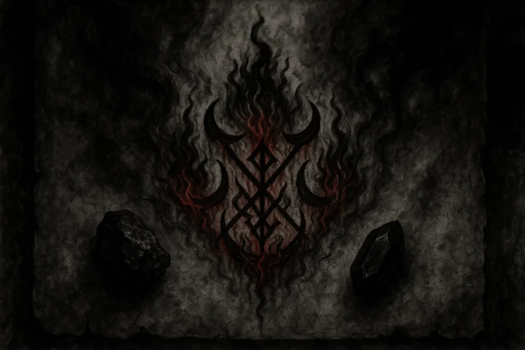 Ifrit's sigil and symbols