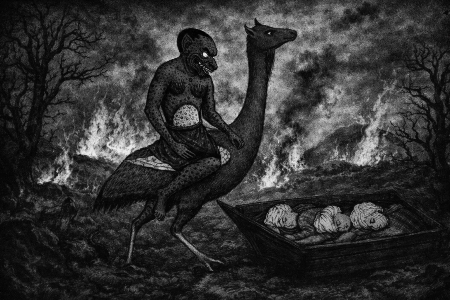 a depiction of the Jinn Marid