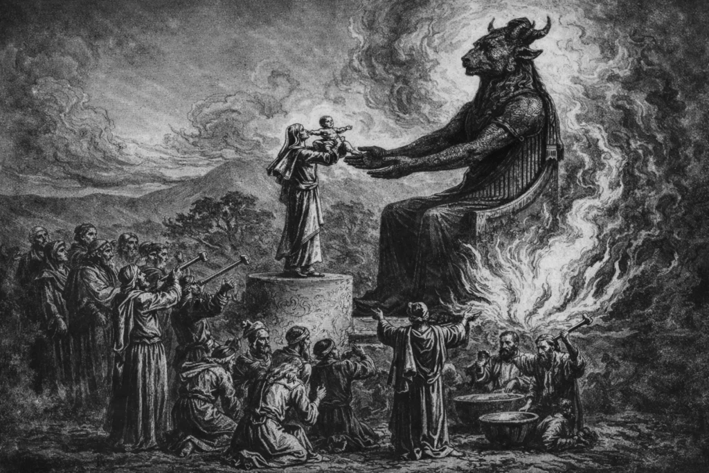 Rituals of sacrificies to an Assyrian sun god