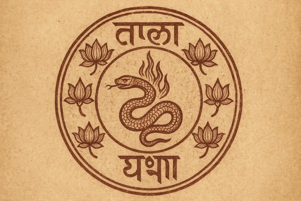 Circular Demonic Seal of Taṇhā