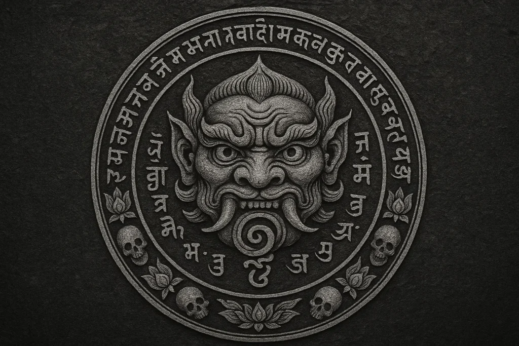 Circular Seal of the Yaksha Alavaka