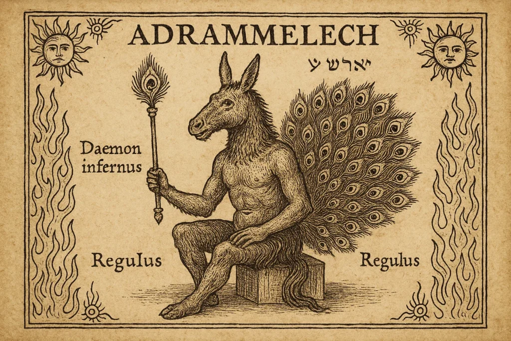Grimoire Page of Adrammelech