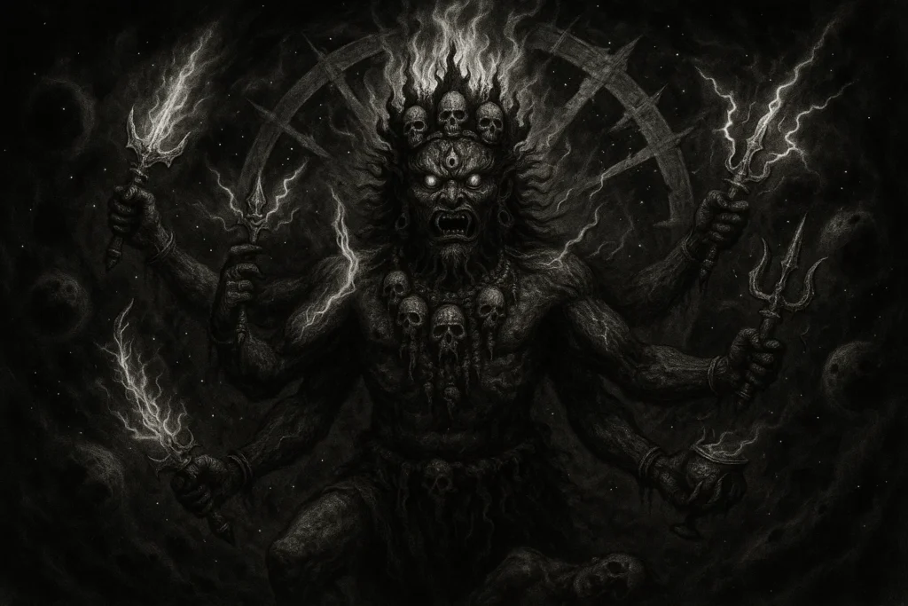 Mahakala at the Edge of Time