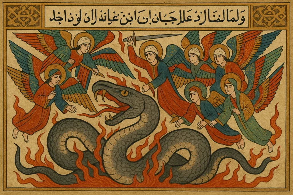 Manuscript of Jann ibn Jann's Defeat