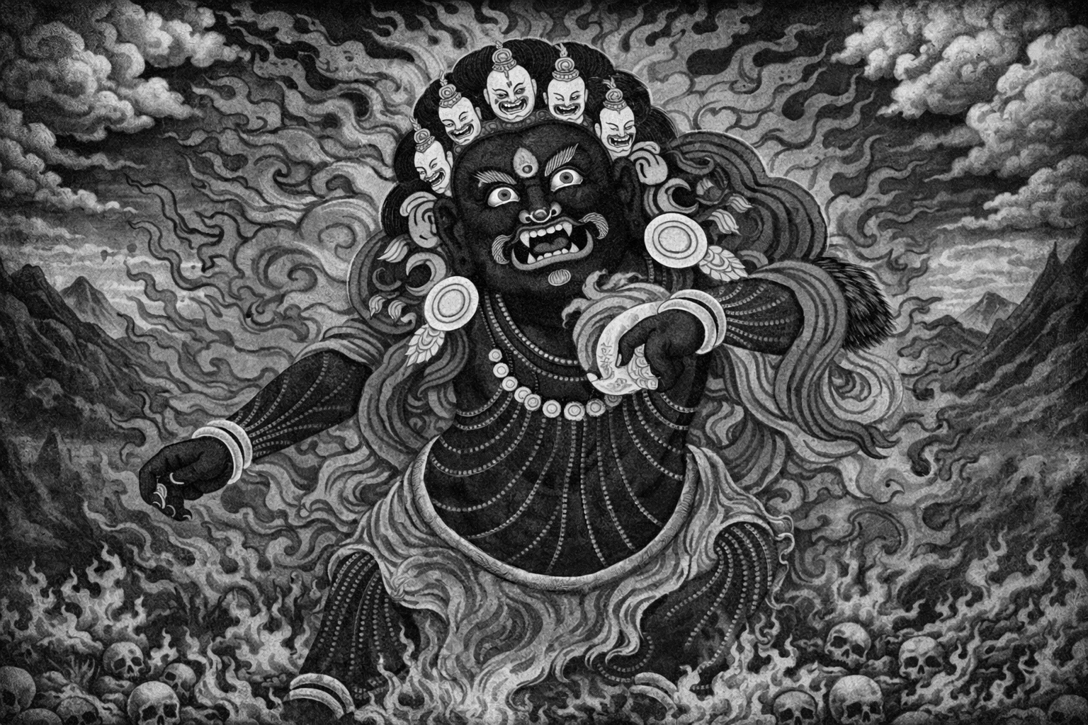 a representation of Mara