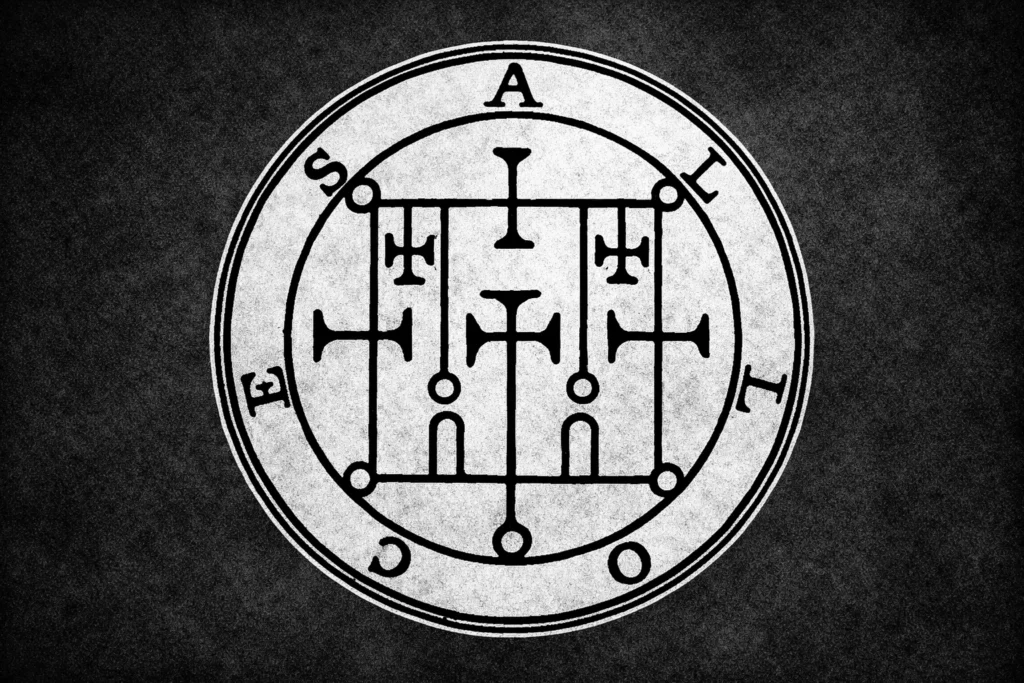 Alloces (Allocer) demonic sigil