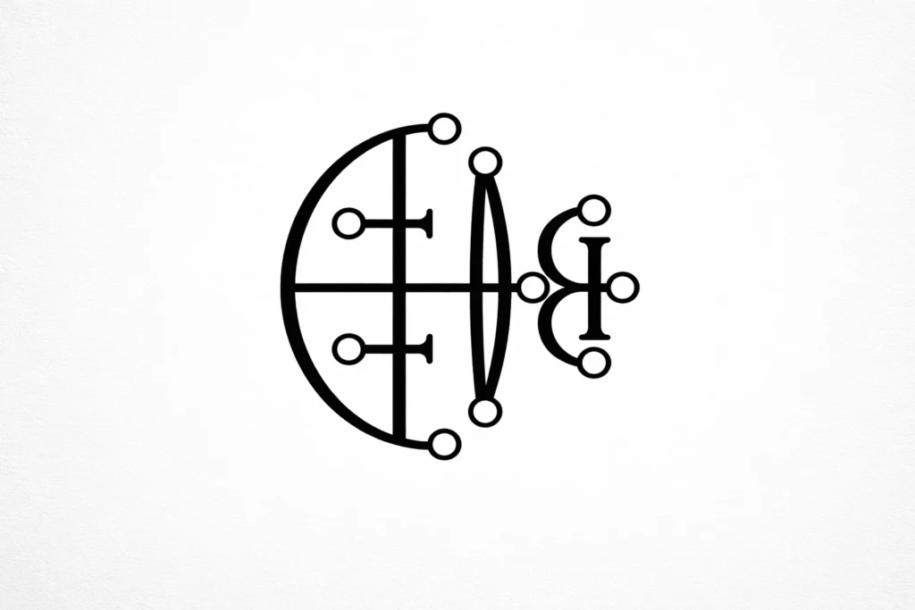 the sigil of the demon Aim