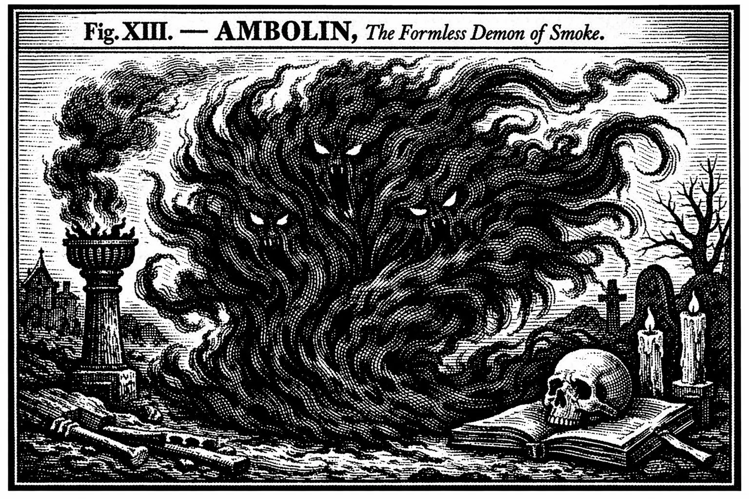 a representation of the demon ambolin