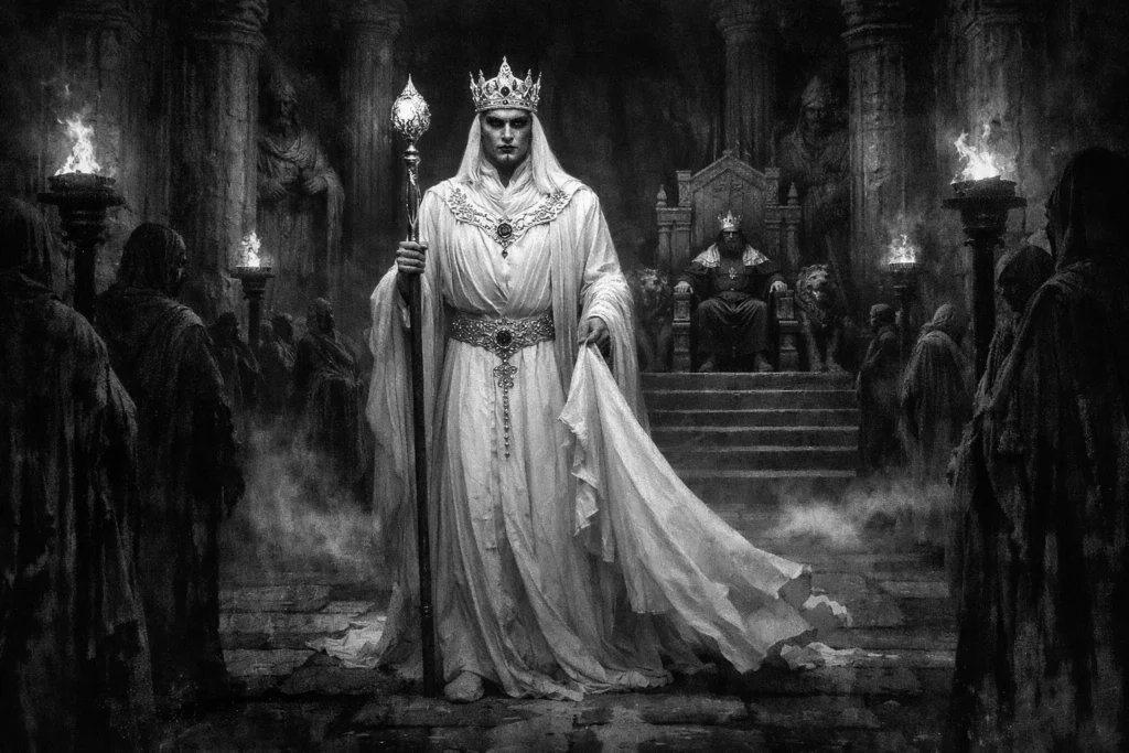 Al-Abyad before King Solomon