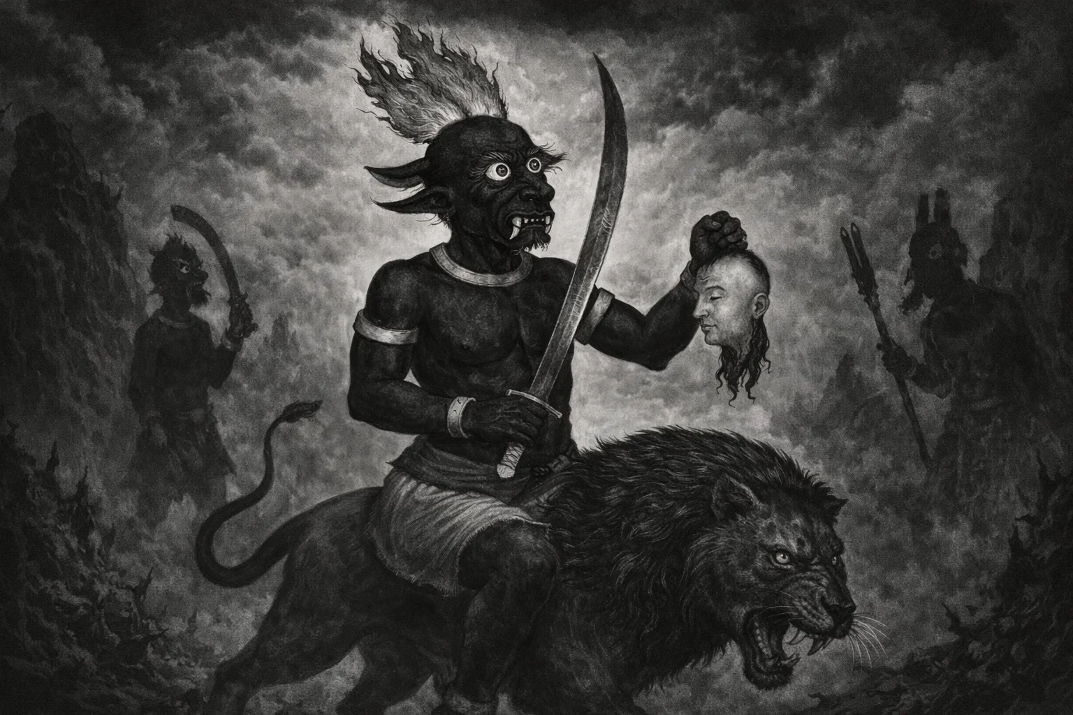 a depiction of Al-Ahmar