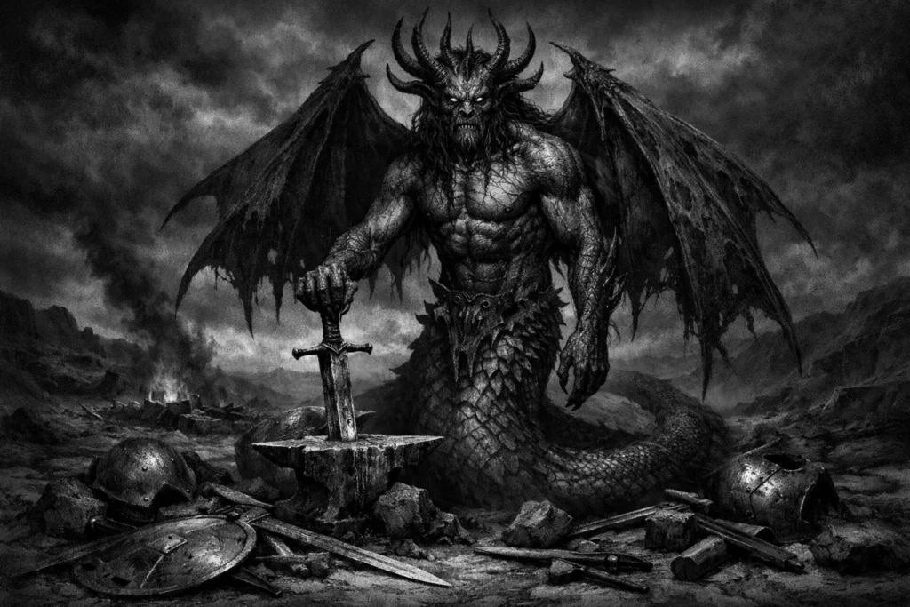 Azazel Teaching Forbidden Knowledge