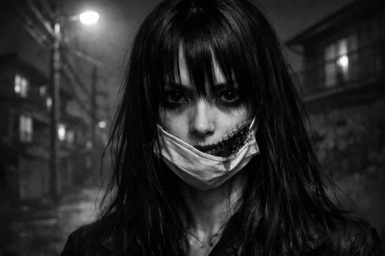 Kuchisake-onna japanese vengeful ghost