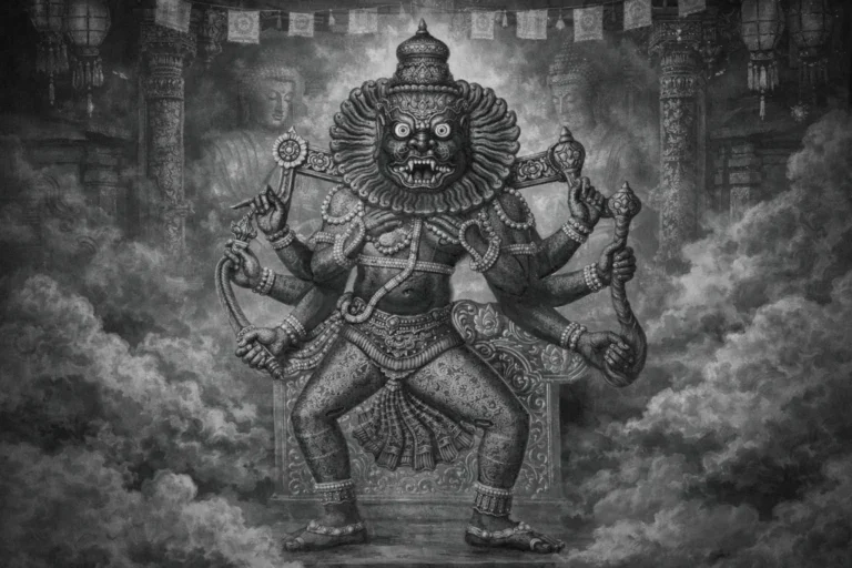 a depiction of a Pishacha