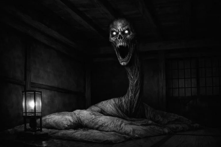 Rokurokubi yokai monster